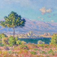 Claude Monet (French, 1840-1926), "Antibes, vue du Plateau Notre-Dame"