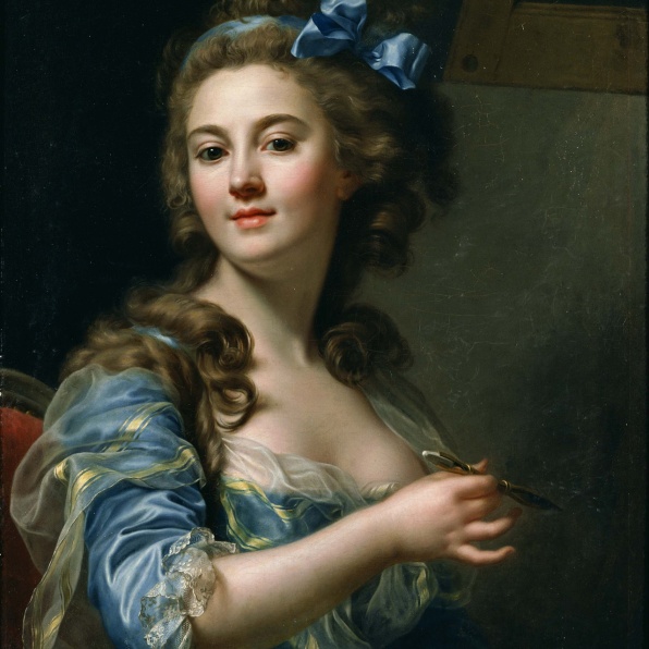 Marie-Gabrielle Capet (French, 1761-1818), "Self Portrait" (1783)